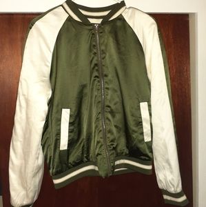 Green Bomber Jacket
